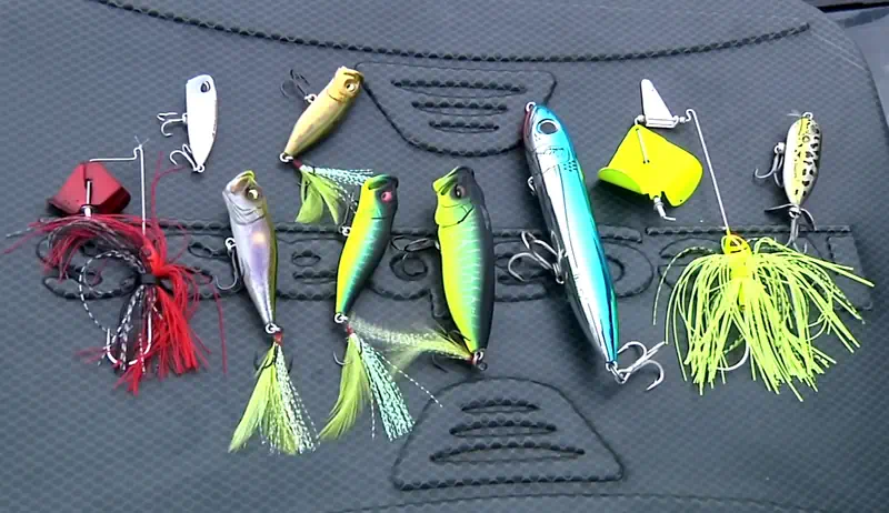 leurres topwater